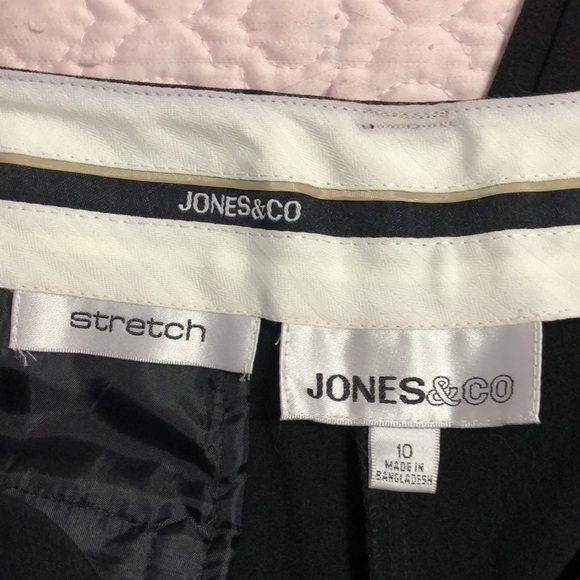 NWT 10 short black suiting slacks - Picture 3 of 8